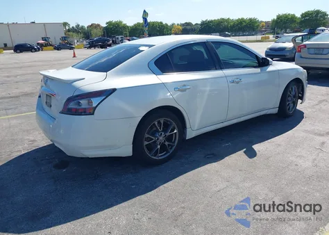 2014 Nissan Maxima 3.5 S z USA, uszkodzony, nr VIN 1N4AA5AP3EC910876